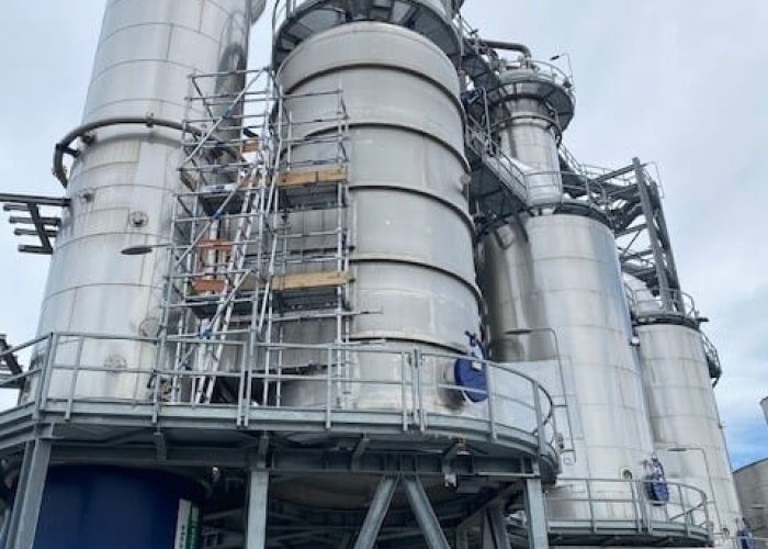 tower cladding scaffolding